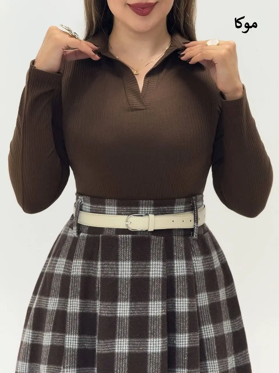 3677-بادی یقه دار کد 10203